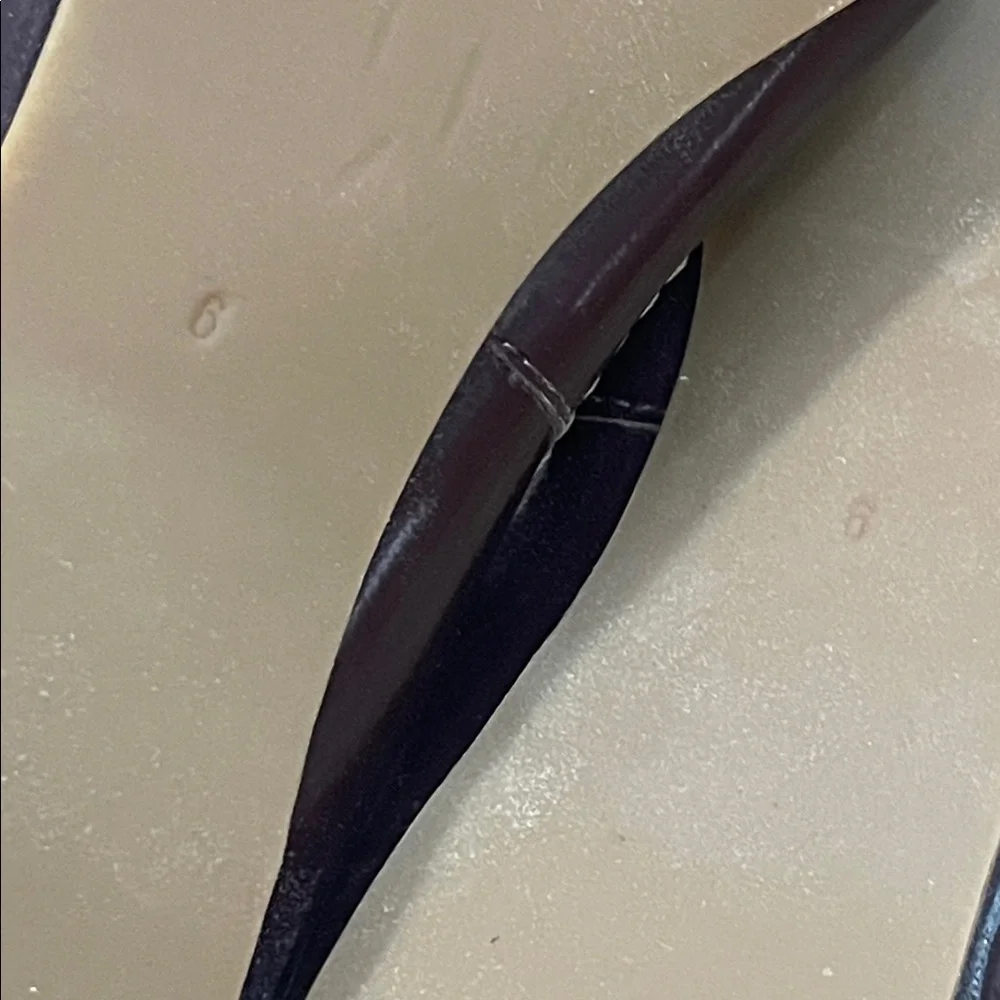 Martin + Osa purple plum patent leather ballet flats size 6